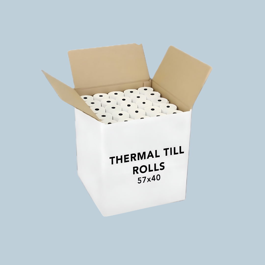 57x40 Thermal Credit Card Rolls 55gsm 13m