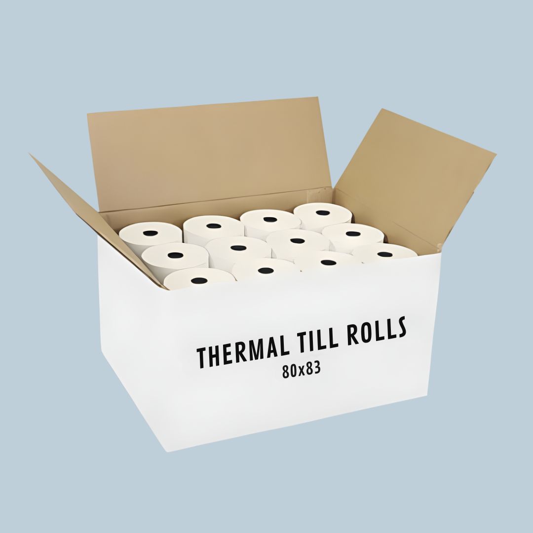 80X83 Thermal Till Rolls 55gsm 56m